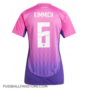 Deutschland Joshua Kimmich #6 Replik Auswärtstrikot Damen EM 2024 Kurzarm